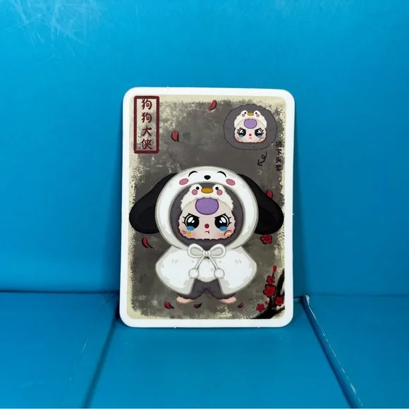 Cureplaneta - Baby Three - I Am Not a Warrior Vinyl Plush - Dog Warrior - Picture 12 of 13